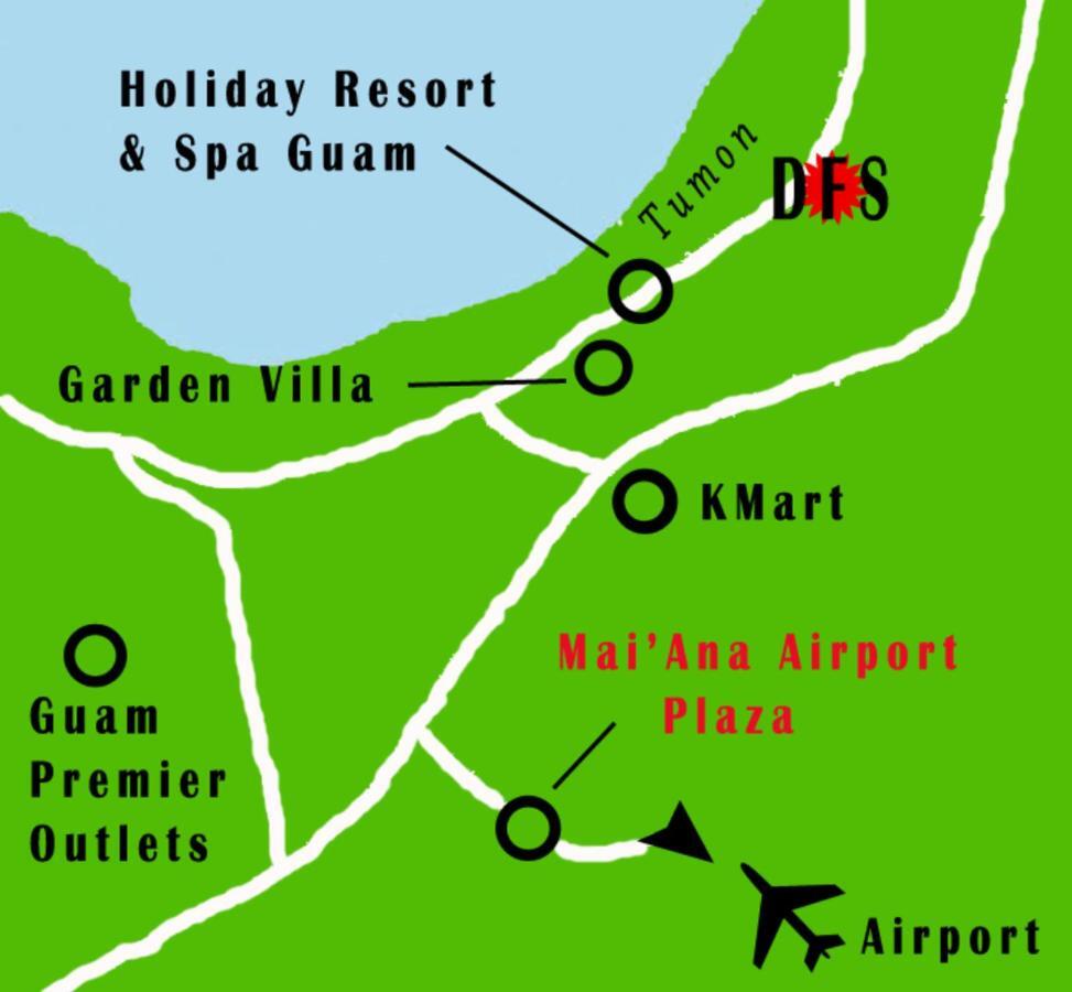 Mai'Ana Airport Plaza Aparthotel Tamuning Exterior foto